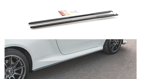 Racing Durability Side Skirts Diffusers Toyota GR Yaris Mk4 Black