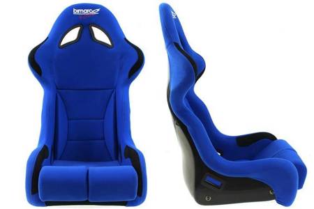 Racing Seat Bimarco Futura Velvet Blue Black FIA