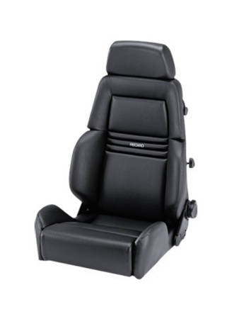 Racing Seat Recaro Expert S (LT/F) Artificial leather Black