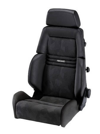 Racing Seat Recaro Expert S (LT/F) Artista Black / Artificial leather Black