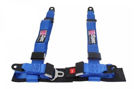 Racing seat belts 4p 2" D1Spec Blue