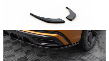 Rear Side Splitters Audi Q8 S-line Gloss Black