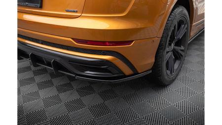 Rear Side Splitters Audi Q8 S-line Gloss Black