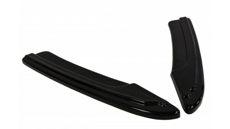 Rear Side Splitters Audi RS6 C7 / C7 FL Gloss Black