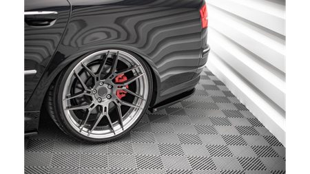 Rear Side Splitters Audi S8 D3 Gloss Black