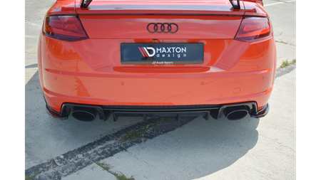 Rear Side Splitters Audi TT RS 8S Gloss Black