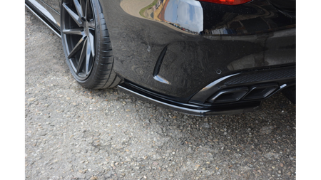 Rear Side Splitters Mercedes-AMG C 43 W205 Gloss Black