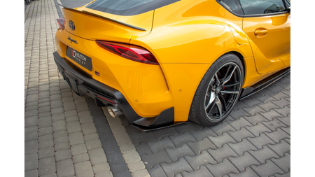 Rear Side Splitters V.1 Toyota Supra Mk5 Gloss Black