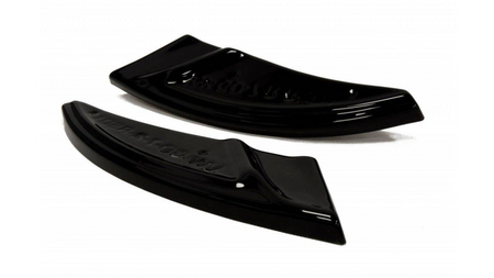 Rear Side Splitters V.1 VW Golf 7 R / R-Line Gloss Black