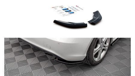 Rear Side Splitters V.2 Mercedes-Benz A W176 Gloss Black