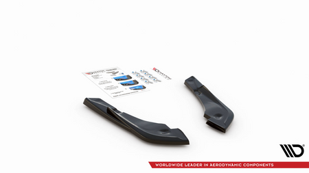 Rear Side Splitters V.3 Toyota Supra Mk5 Gloss Black