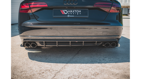 Rear Valance Audi S8 D4 Facelift Gloss Black