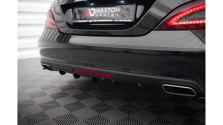 Rear Valance Mercedes-Benz CLS C218 Gloss Black