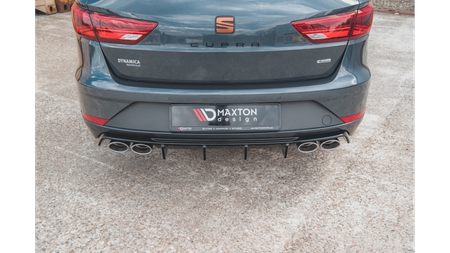 Rear Valance V.3 Seat Leon Cupra ST Mk3 FL Gloss Black