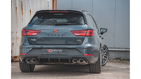 Rear Valance V.3 Seat Leon Cupra ST Mk3 FL Gloss Black