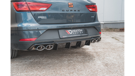 Rear Valance V.3 Seat Leon Cupra ST Mk3 FL Gloss Black