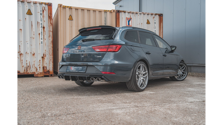 Rear Valance V.3 Seat Leon Cupra ST Mk3 FL Gloss Black