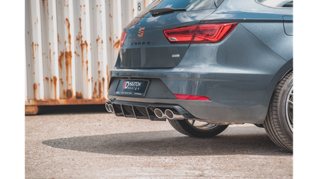 Rear Valance V.3 Seat Leon Cupra ST Mk3 FL Gloss Black