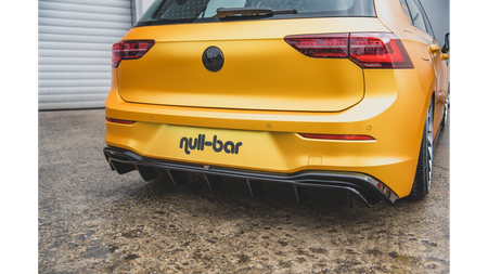 Rear Valance VW Golf 8 Gloss Black