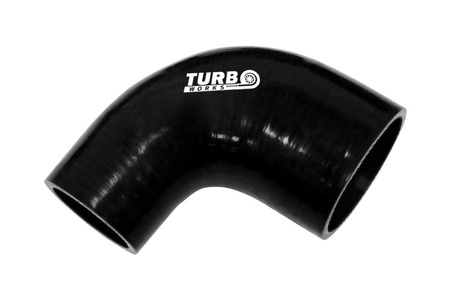 Reduction 90deg TurboWorks Black 51-76mm