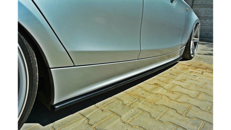 SIDE SKIRTS DIFFUSERS BMW 1 E87 Gloss Black