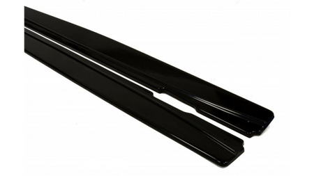 SIDE SKIRTS DIFFUSERS MERCEDES CLS C218 AMG LINE Gloss Black