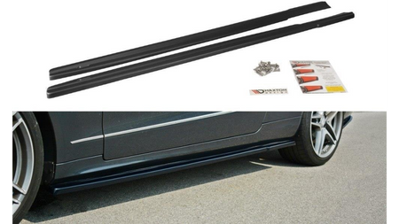 SIDE SKIRTS DIFFUSERS Mercedes E W212 Gloss Black