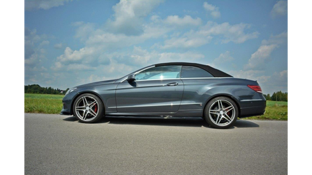 SIDE SKIRTS DIFFUSERS Mercedes E W212 Gloss Black