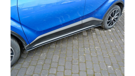 SIDE SKIRTS DIFFUSERS TOYOTA C-HR Gloss Black