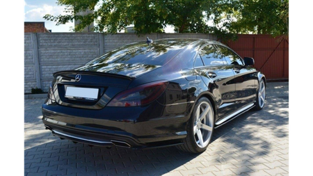 SPOILER CAP MERCEDES CLS C218 AMG LINE Gloss Black