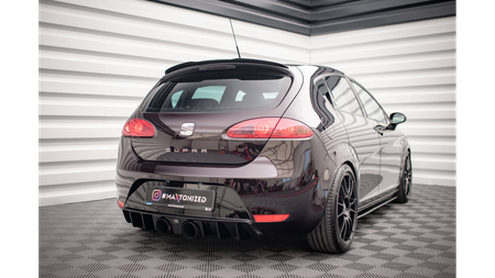 SPOILER CAP SEAT LEON MK2 CUPRA / FR (FACELIFT) Gloss Black