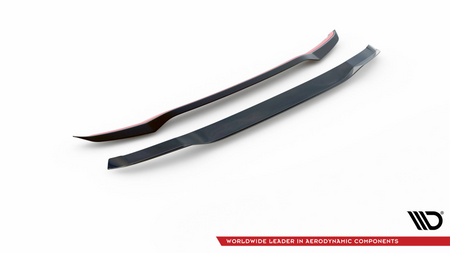 SPOILER EXTENSION for BMW X3 M40d / M40i / M-Pack G01 Gloss Black