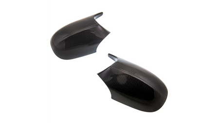 Side Mirror Cover Set Carbon Fiber suitable for BMW 1 (E81, E82, E87, E88) 3 (E90, E91, E92, E93) Facelift 2010-2012