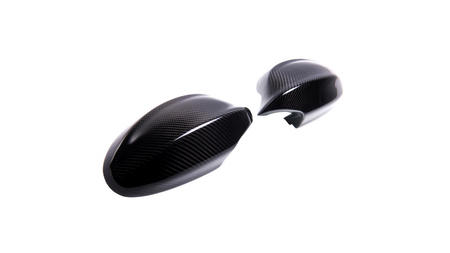 Side Mirror Cover Set Carbon Fiber suitable for BMW 1 (E81, E82, E87, E88) 3 (E90, E91, E92, E93) Pre-Facelift 2007-2010