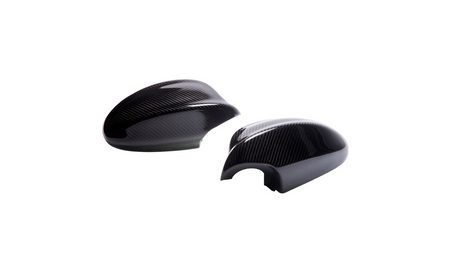 Side Mirror Cover Set Carbon Fiber suitable for BMW 1 (E81, E82, E87, E88) 3 (E90, E91, E92, E93) Pre-Facelift 2007-2010