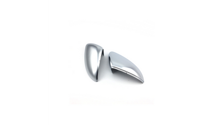 Side Mirror Cover Set Matt Silver suitable for VW GOLF VII 2013-2020
