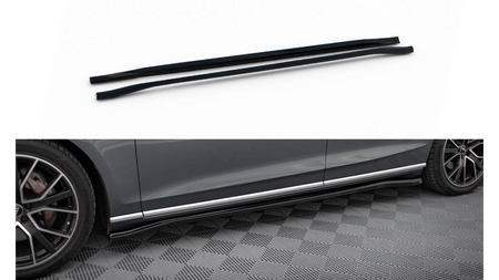 Side Skirts Diffusers Audi A8 D5