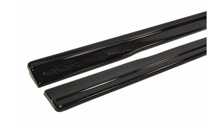 Side Skirts Diffusers Audi RS6 C7 / C7 FL Gloss Black