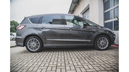 Side Skirts Diffusers Ford S-Max Mk2 Facelift Gloss Black