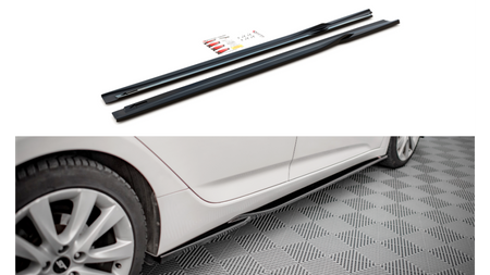 Side Skirts Diffusers Hyundai I40 Mk1 Gloss Black