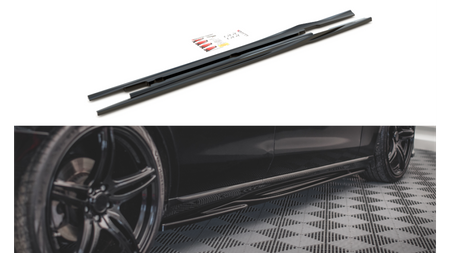 Side Skirts Diffusers Mercedes-Benz E W213 Gloss Black