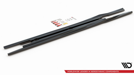 Side Skirts Diffusers Mercedes-Benz E W213 Gloss Black