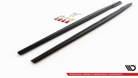 Side Skirts Diffusers Mercedes-Benz E63 AMG Estate/Sedan S213/W213 Gloss Black