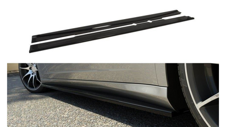 Side Skirts Diffusers Mercedes C219 Gloss Black