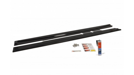 Side Skirts Diffusers Mercedes C219 Gloss Black