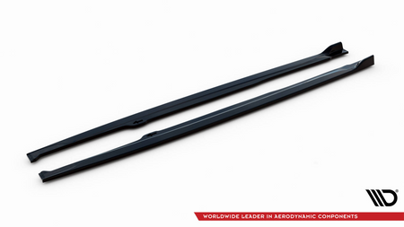 Side Skirts Diffusers Toyota Corolla XII Hatchback Gloss Black