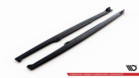 Side Skirts Diffusers Toyota Corolla XII Hatchback Gloss Black