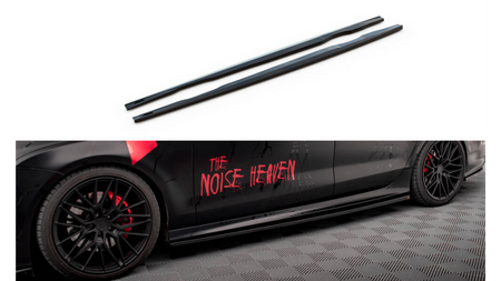 Side Skirts Diffusers V.1 Audi A7 S-Line C7