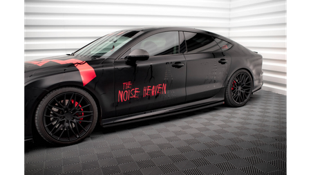 Side Skirts Diffusers V.1 Audi A7 S-Line C7