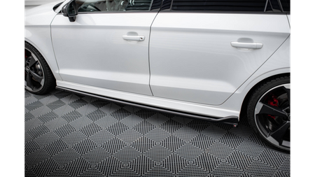 Side Skirts Diffusers V.3 Audi RS3 Sedan 8V Facelift